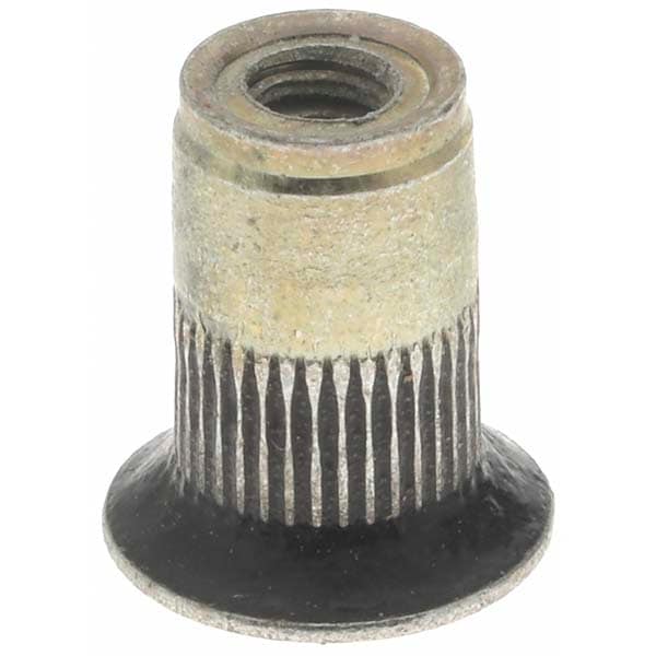 #6-32, 0.265 Insert Diam, 0.42" OAL, Sealed Head Open End Threaded Insert