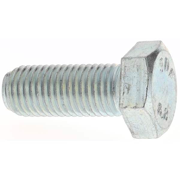 Value Collection Hex Head Cap Screw: M12 x 1.50 x 30 mm, Grade 8.8 Steel,  Zinc-Plated 70928213 MSC Industrial Supply