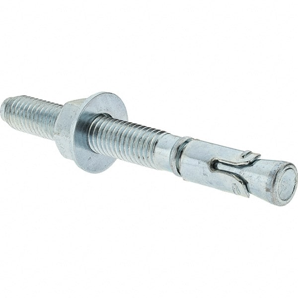 Value Collection 1/2" Diam, 1/2" Drill, 41/2" OAL, Wedge Expansion Concrete Anchor 70928924