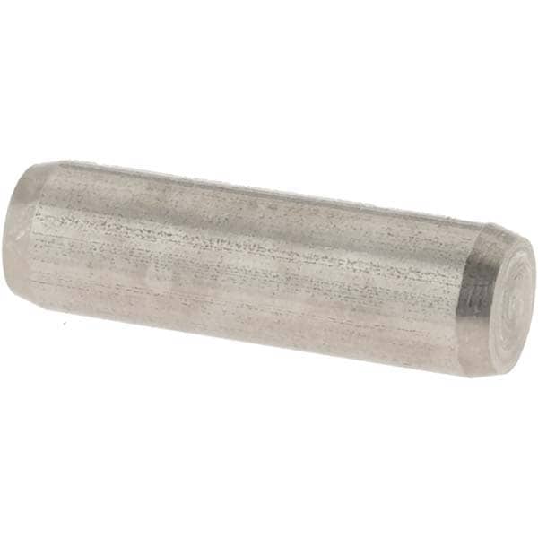 Precision Dowel Pin: 6 x 20 mm, Stainless Steel, Grade 416