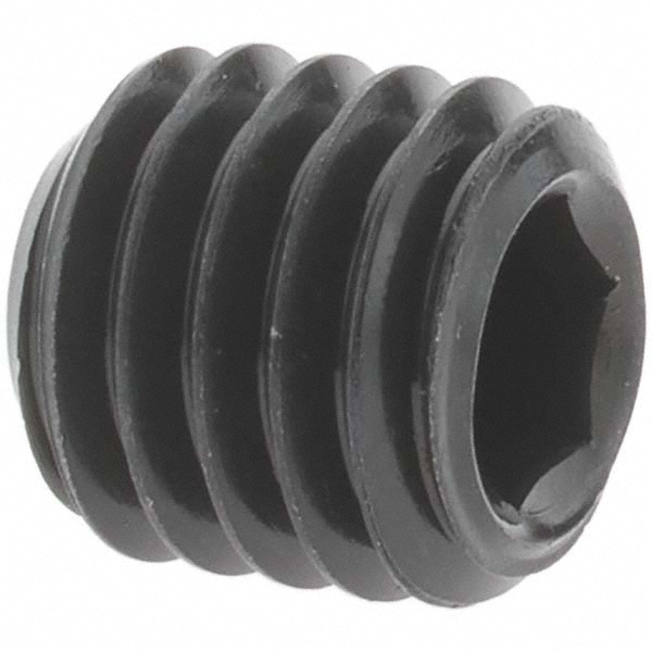 Set Screw: M8 x 1.25 x 8 mm, Cup Point, Alloy Steel, Grade 14.9 (45H)