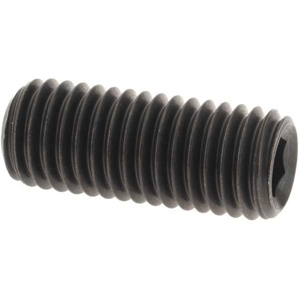 Set Screw: M12 x 1.75 x 30 mm, Cup Point, Alloy Steel, Grade 14.9 (45H)
