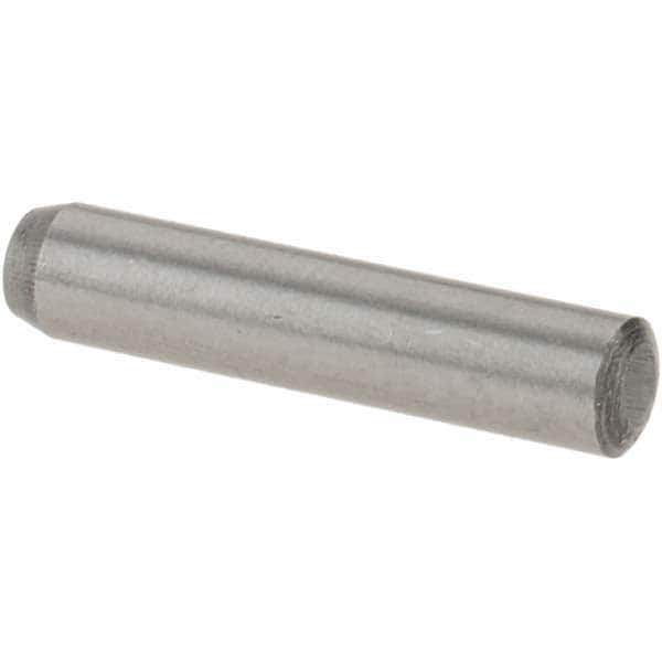 Precision Dowel Pin: 4 x 20 mm, Alloy Steel, Grade 8, Bright Finish