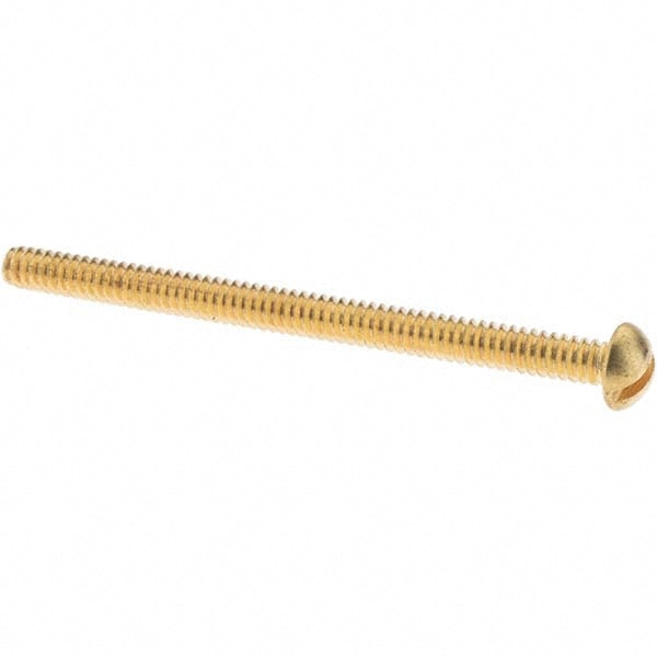 Machine Screw: #6-32 x 2", Pan Head, Slotted