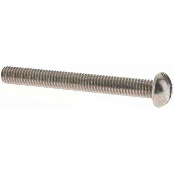 Machine Screw: #10-32 x 1-3/4", Round Head, Slotted