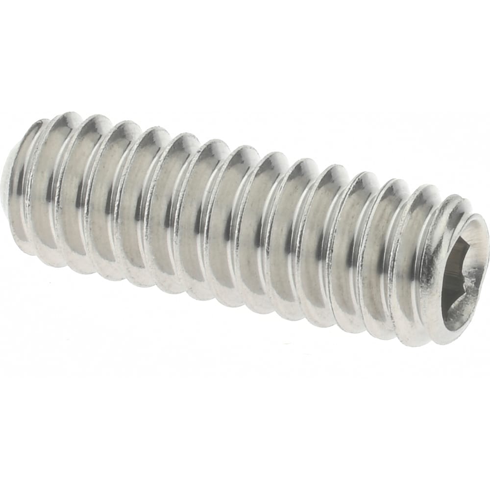 Value Collection - Set Screw: 1/4-20 x 3/8″, Cup Point, Brass - 67602847 -  MSC Industrial Supply