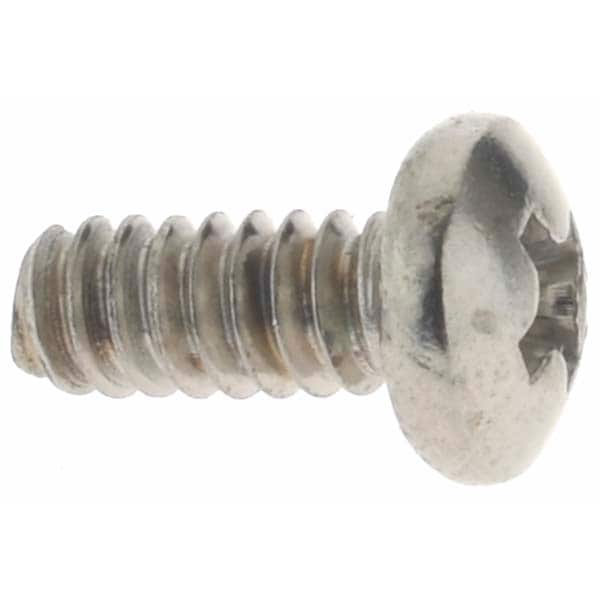 Machine Screw: #4-40 x 1/4", Pan Head, Phillips