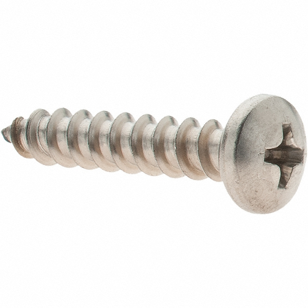Sheet Metal Screw: #10, Pan Head, Phillips