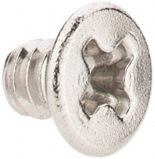 Machine Screw: #2-56 x 1/8", Flat Head, Phillips