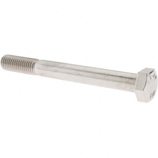 Hex Head Cap Screw: M12 x 1.75 x 110 mm, Grade 18-8 & Austenitic Grade A2 Stainless Steel