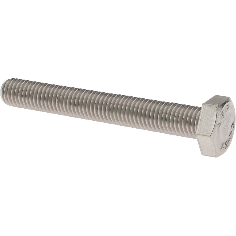 Hex Head Cap Screw: M10 x 1.50 x 75 mm, Grade 18-8 & Austenitic Grade A2 Stainless Steel
