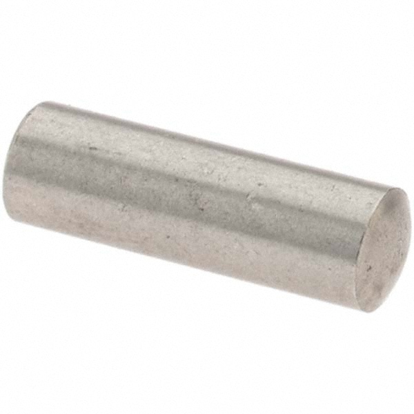 Precision Dowel Pin: 4 x 12 mm, Stainless Steel, Grade 416