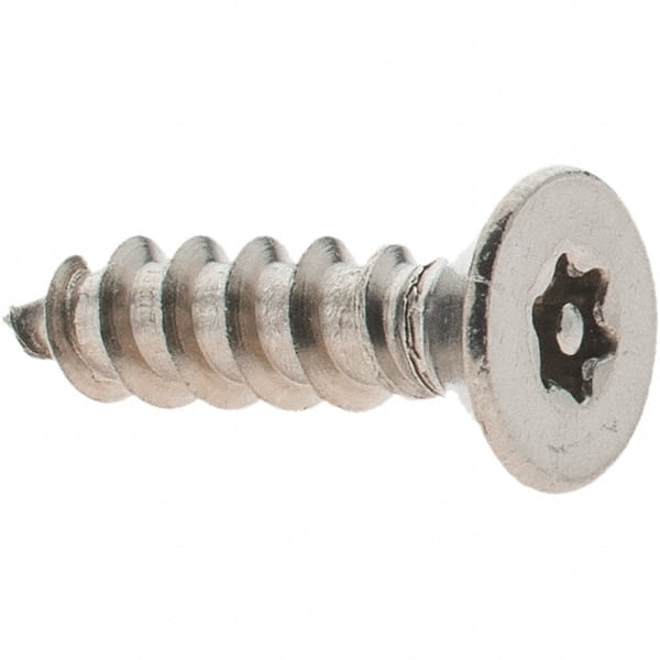 6 @ No.10 X 1.25" STAINLESS STEEL PIN TORX T25 TX25 BUTTON HEAD WOOD SCREW #10
