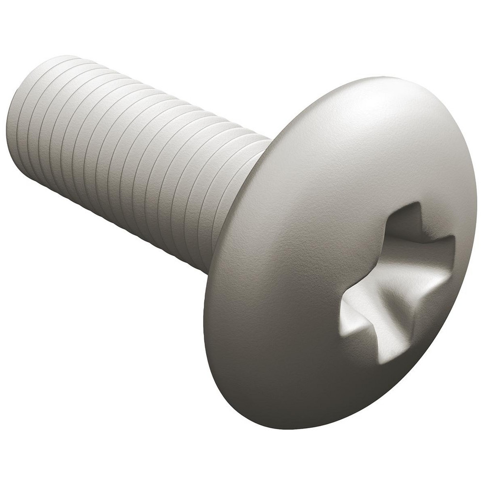 Machine Screw: #10-24 x 1-1/4" Length Under Head, Truss Head, Phillips