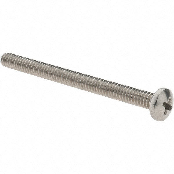 Machine Screw: #10-24 x 2-1/2", Pan Head, Phillips