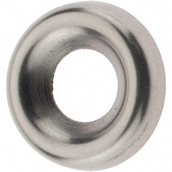 0.131" Thick, Stainless Steel, Standard Countersunk Washer