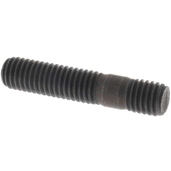 Unequal Double Threaded Stud: M8 x 1.25 Thread, 40 mm OAL