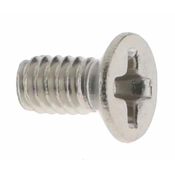 Machine Screw: M2x0.4 x 4.00 mm  OAL, Flat Head, Phillips