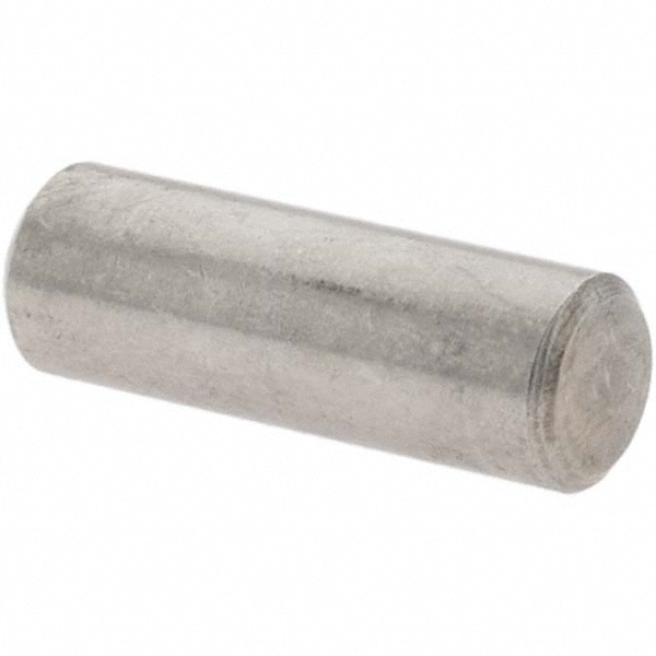 Standard Pull Out Dowel Pin: 1/4 x 3/4", Stainless Steel, Grade 18-8, Bright Finish