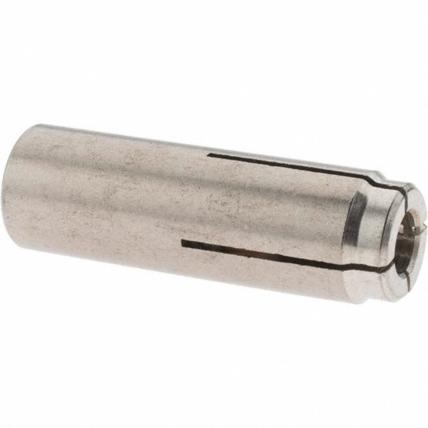 Value Collection DropIn Concrete Anchor 1/2" Dia, 2" Min Embedment