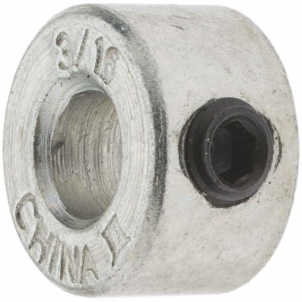 Shaft Collar: Shaft, 7/16" OD, Steel