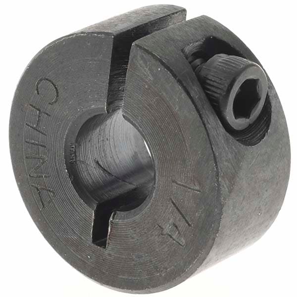 Shaft Collar: Clamp, 11/16" OD, Steel