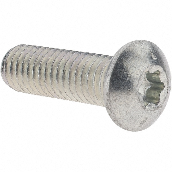 Machine Screw: 3/8-16 x 1-1/4" Length Under Head, Truss Head, Slotted