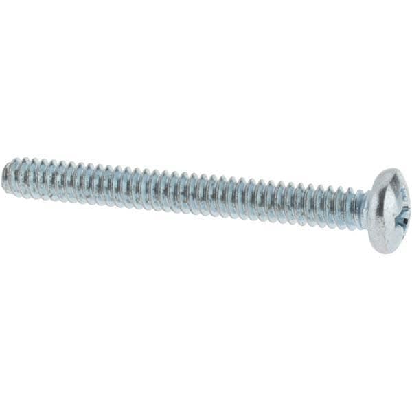 Machine Screw: #6-32 x 1-1/4" Length Under Head, Pan Head, Phillips
