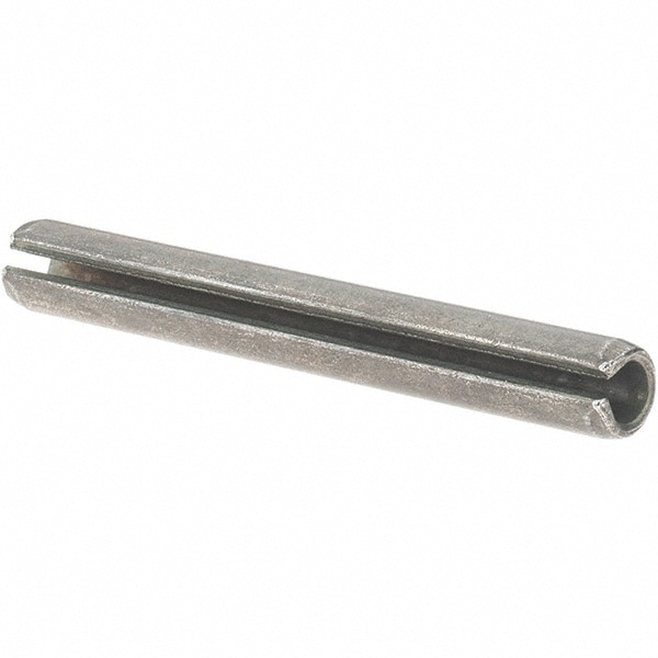 Slotted Spring Pin: 1-3/4" Long, 1070-1090 Alloy Steel