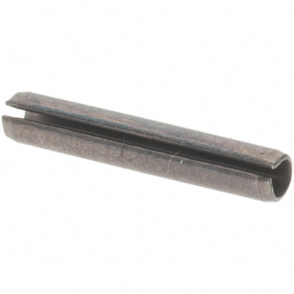 Slotted Spring Pin: 3/8" Long, 1070-1090 Alloy Steel