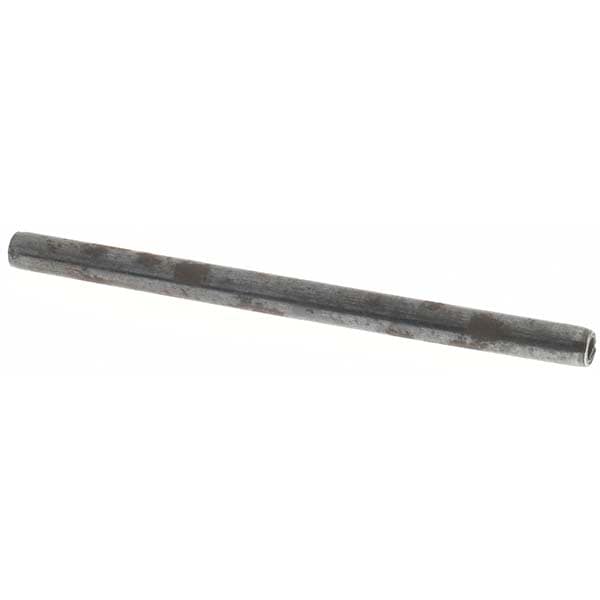 Coiled Spring Pin: 1-1/2" Long, 1070-1090 Alloy Steel