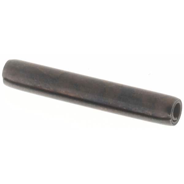 Coiled Spring Pin: 5/8" Long, 1070-1090 Alloy Steel