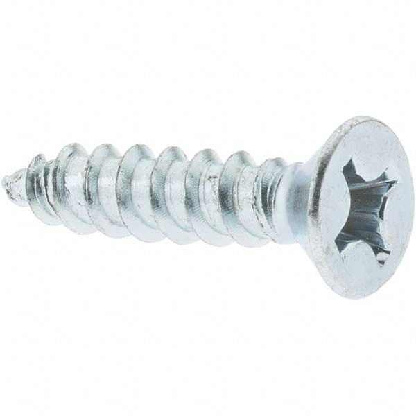 Value Collection - Sheet Metal Screw: #12, Flat Head, Phillips | MSC ...