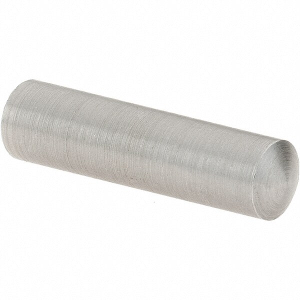 Size 7, 0.3778" Small End Diam, 0.409" Large End Diam, Uncoated Steel Taper Pin