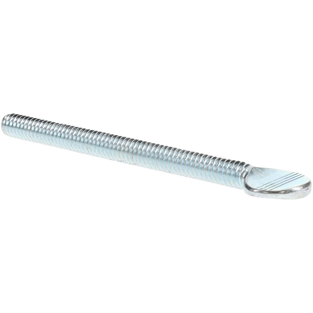 2 Steel Thumb Screw: 1/4-20, Oval Head