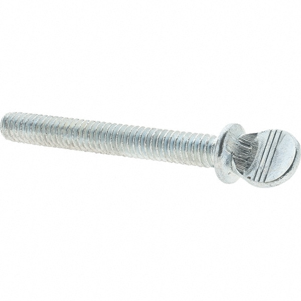 2 Steel Thumb Screw: 1/4-20, Oval Head