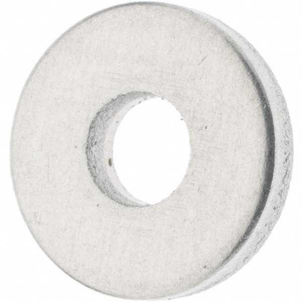 1/8" Rivet Diam, Plain Aluminum Round Blind Rivet Backup Washer