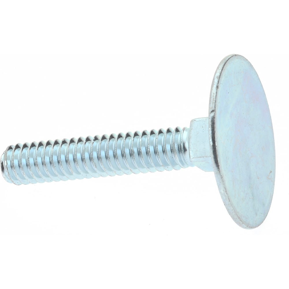 1/4-20, 1-1/2" OAL, 31/32" Head Diam, Steel Elevator Bolt