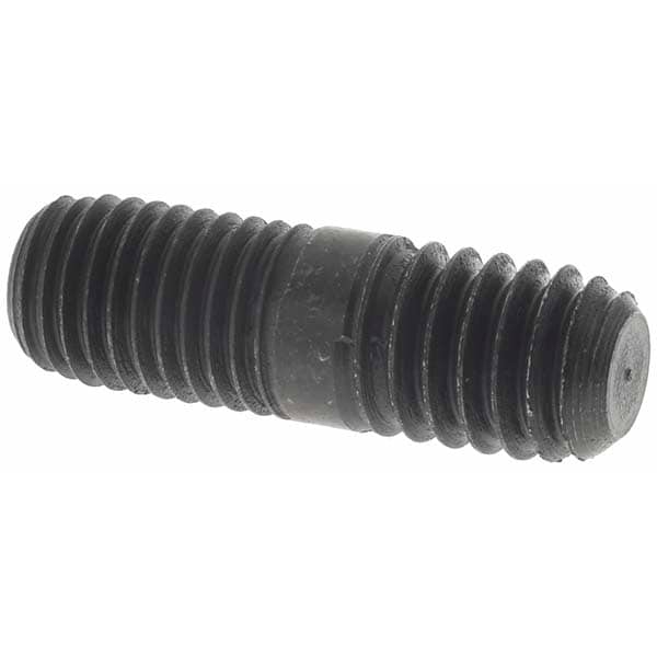 Unequal Double Threaded Stud: 1" OAL