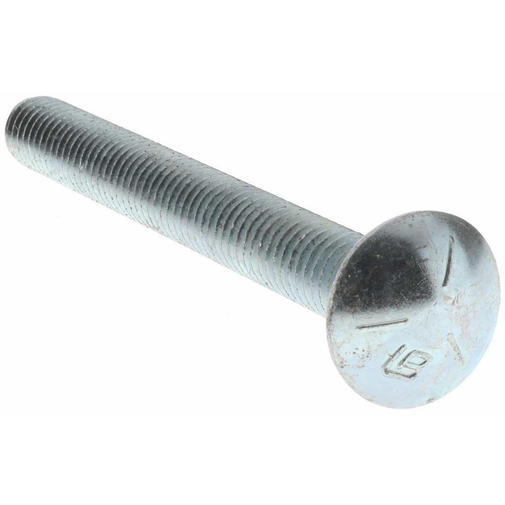 Value Collection - Carriage Bolt: 7/16-14, 4