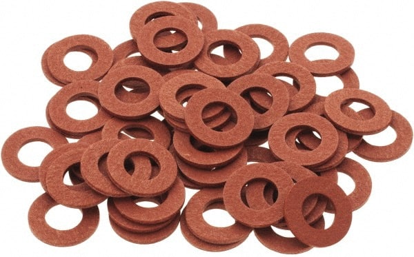 M16 16mm RED FIBRE FLAT SEALING WASHER WASHERS NON CONDUCTIVE STANDARD BS6091 