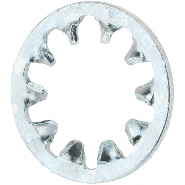 1/4" Screw, Steel Internal Tooth Lock Washer