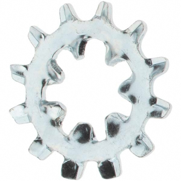 1/4" Screw, Steel Internal Tooth Lock Washer