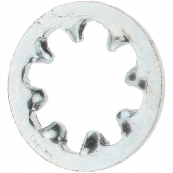 #6 Screw, Steel Internal Tooth Lock Washer