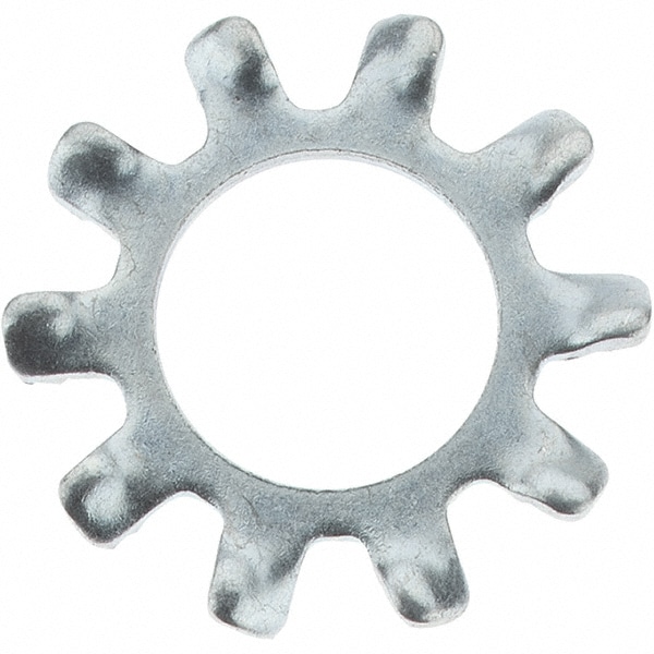 1/4" Screw, Steel External Tooth Lock Washer