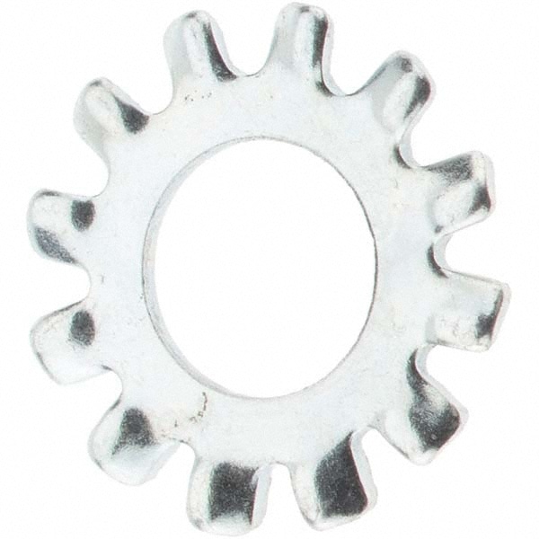 #12 Screw, Steel External Tooth Lock Washer