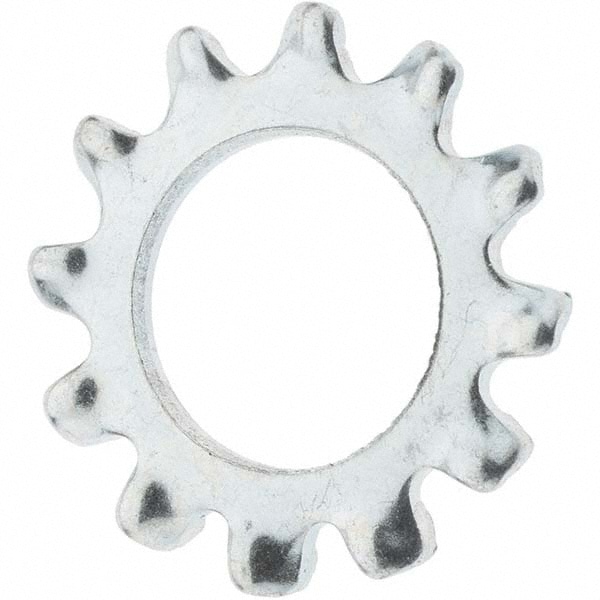 3/8" Screw, Steel External Tooth Lock Washer