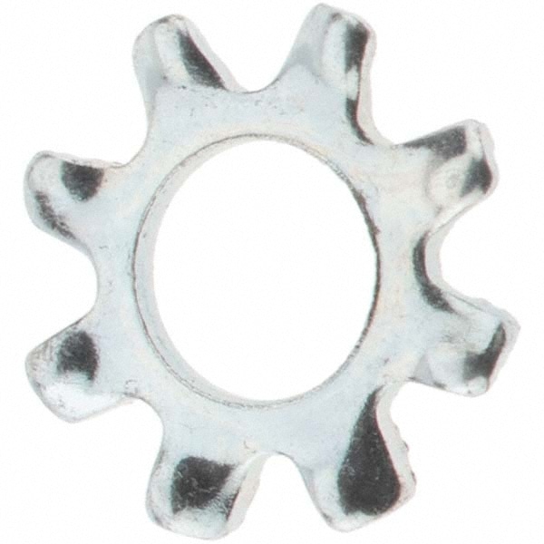 #6 Screw, Steel External Tooth Lock Washer