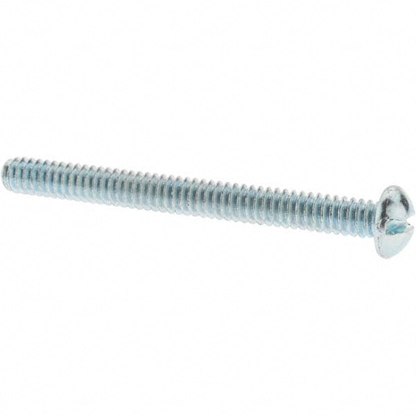 Machine Screw: #10-24 x 2", Round Head, Slotted