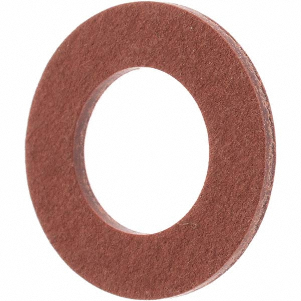 Value Collection Standard Flat Washer Vulcanized Fiber, Plain Finish